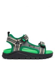 Primigi Sandały AVANT 1475077 Szary. Szare sandały chłopięce Primigi, z materiału, bez zapięcia. Za 169.99 zł.