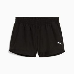 Szorty damskie Puma TRAINING ESS czarne 68862501 r XS. Czarne szorty sportowe damskie Puma, l, bez wzorów, z elastanu, sportowe, na fitness i siłownię. Za 102.90 zł.