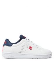 Fila Sneakersy Crosscourt 2 Nt Teens FFT0065 Biały. Białe buty sportowe dziewczęce Fila, bez wzorów, ze skóry, bez zapięcia. Za 139.99 zł.