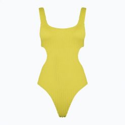 Strój kąpielowy jednoczęściowy damski Billabong Summer High. Zielone kostiumy jednoczęściowe damskie Billabong, l, bez wzorów, z elastanu, eleganckie, do pływania. Za 209.99 zł.