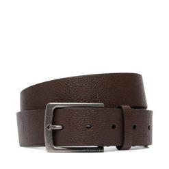 Pasek Calvin Klein. Brązowe paski damskie Calvin Klein, bez wzorów, casualowe. Za 249.99 zł.