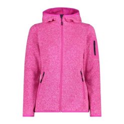 Bluza damska turystyczna CMP 3H19826. Czerwone bluzy damskie CMP, l, bez wzorów, bez kaptura. Za 297.50 zł.