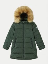 Reima Kurtka zimowa Lunta 5100108B Zielony Regular Fit. Zielone buty zimowe dziewczęce Reima, bez wzorów, z syntetyku, bez zapięcia. Za 469.99 zł.