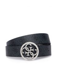 Guess Pasek BM7960 P6435 Czarny. Czarne paski damskie Guess, z aplikacjami, ze skóry. Za 284.99 zł.