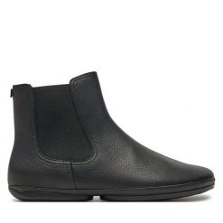 Sztyblety Camper. Czarne botki damskie Camper, bez obcasa, na płaskiej podeszwie, bez zapięcia. Za 589.99 zł.