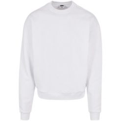 Bluza Męska Ultra Heavy Crew Neck. Białe bluzy męskie Urban Classics, m, bez wzorów, bez kaptura. Za 220.99 zł.