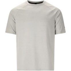 T-shirt Virtus Souni. Szare t-shirty męskie VIRTUS, s, bez wzorów, z materiału, eleganckie, bez kołnierzyka. Za 181.00 zł.