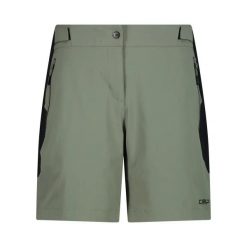 Damskie szorty bermudzkie CMP Ripstop. Czarne szorty damskie CMP, xl, bez wzorów, z tkaniny. Za 239.00 zł.