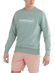Bluza męska Fundango Warren. Zielone bluzy męskie Fundango, m, bez wzorów, z bawełny, bez kaptura. Za 299.00 zł.