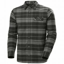 Kurtka izolowana Helly Hansen lifaloft. Szare kurtki męskie Helly Hansen, l, bez wzorów, z bawełny, bez kaptura. Za 957.50 zł.