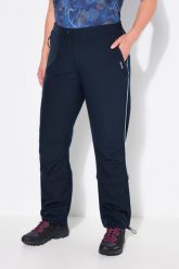 Damskie Spodnie funkcyjne hydrofobowy powerstretch gumka w pasie. Czarne spodnie materiałowe damskie Ulla Popken, plus size, bez wzorów, z dżerseju. Za 251.99 zł.