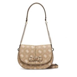 Torebka Guess. Czarne torebki do ręki damskie Guess, z aplikacjami, klasyczne, bez dodatków. Za 589.99 zł.