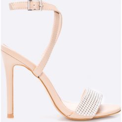 Public Desire - Sandały. Szare sandały damskie Public Desire, z materiału. W wyprzedaży za 119.90 zł.