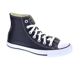 Trampki Converse Chuck Taylor All Star Leather Hi. Czarne trampki i tenisówki damskie Converse, bez wzorów, retro, bez zapięcia. Za 280.02 zł.