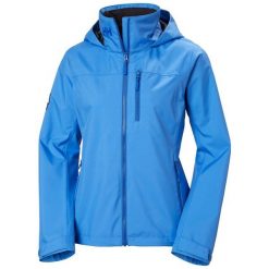 Kurtka uniwersalna damska Helly Hansen Crew. Niebieskie kurtki damskie Helly Hansen, uniwersalny, bez wzorów, z syntetyku, z kapturem. Za 901.00 zł.