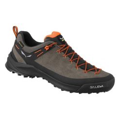 Buty Podejściowe Męskie Salewa Wildfire Leather Gtx. Brązowe trekkingi męskie Salewa, trekkingowe. Za 829.99 zł.