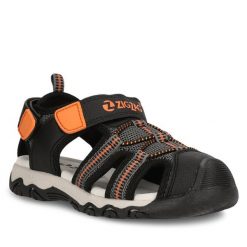 Sandały ZigZag. Czarne sandały chłopięce Zigzag, bez zapięcia. Za 79.99 zł.