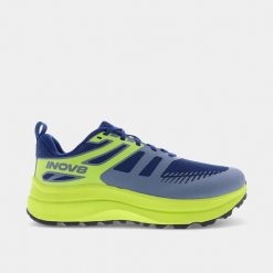Buty do biegania męskie Inov-8 TrailFly Max Wide. Niebieskie buty sportowe męskie Inov-8, bez zapięcia, do biegania. Za 476.99 zł.
