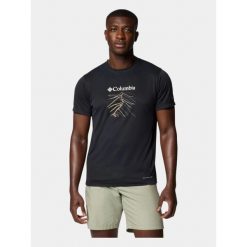 Columbia Koszulka Zero Rules 2118541011. Czarne koszulki sportowe męskie Columbia, m, bez wzorów, bez kołnierzyka, bez ramiączek, trekkingowe. Za 146.99 zł.