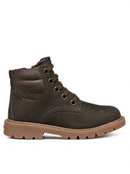 Geox Trapery J Shaylax J16FAB 032BC C6009 D Brązowy. Brązowe buty zimowe chłopięce Geox, bez wzorów, z nubiku, bez zapięcia. Za 249.99 zł.