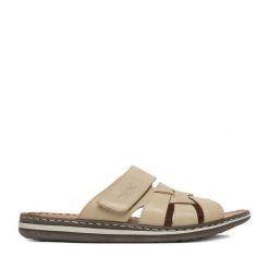 Klapki Rieker. Brązowe klapki męskie Rieker. Za 319.99 zł.