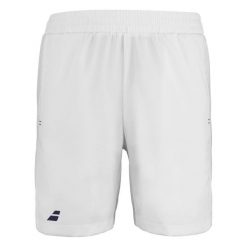 Spodenki sportowe chłopięce Babolat Play Short Boy. Białe szorty dla chłopców BABOLAT, bez wzorów, z materiału, sportowe. Za 139.99 zł.