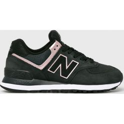 New Balance - Buty WL574NBK. Szare obuwie sportowe damskie New Balance, z materiału. W wyprzedaży za 349.90 zł.