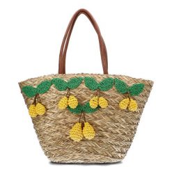 Brązowa Torebka Damska Sca'Viola Stylowy Koszyk Boho. Brązowe torebki do ręki damskie Sca'viola, z aplikacjami, z materiału, boho, zdobione, bez dodatków. Za 249.00 zł.