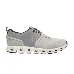 Buty do biegania damskie On On Cloud Waterproof. Szare obuwie sportowe damskie On Running, bez wzorów, z materiału, do biegania. Za 843.00 zł.