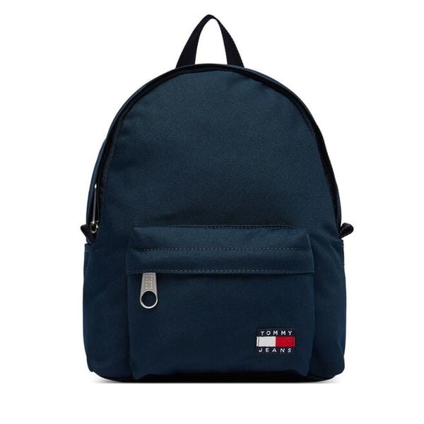 Plecak Tommy Jeans. Niebieskie plecaki damskie Tommy Jeans, bez wzorów, z jeansu. Za 233.99 zł.
