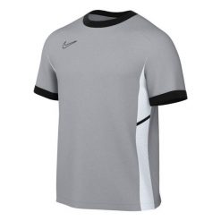 Koszulka Męska Academy 25 SS. Szare koszulki sportowe męskie Nike, m, bez wzorów, bez kołnierzyka, bez ramiączek, trekkingowe. Za 111.99 zł.