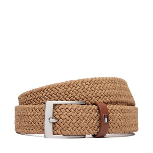 Pasek Tommy Hilfiger. Brązowe paski damskie Tommy Hilfiger, bez wzorów. Za 209.99 zł.