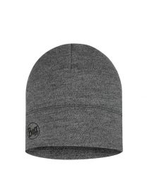Czapka dla dorosłych BUFF® Midweight Hat LIGHT Merino. Szare czapki i kapelusze męskie Buff, na zimę, bez wzorów, z materiału. Za 112.99 zł.