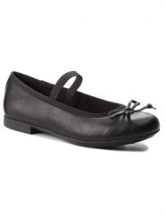 Geox Baleriny J Plie' B J3455B 00043 C9997 D Czarny. Czarne baleriny damskie Geox, bez wzorów, ze skóry, bez obcasa. Za 249.99 zł.
