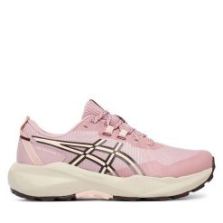 Buty do biegania Asics. Czerwone obuwie sportowe damskie Asics, bez wzorów, do biegania. Za 339.99 zł.