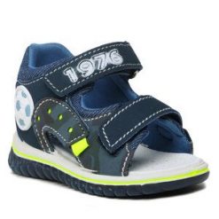 Sandały Primigi. Niebieskie sandały chłopięce Primigi, bez zapięcia. Za 139.99 zł.