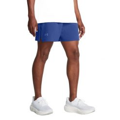 Spodenki do biegania męskie Under Armour Launch Elite 5". Niebieskie krótkie spodenki sportowe męskie Under Armour, m, bez wzorów, do biegania. Za 212.55 zł.