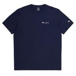 T-Shirt Mistrz Z Określonym Koszulkiem Dorosłych. Niebieskie koszulki sportowe męskie Champion, m, bez wzorów, bez kołnierzyka, bez ramiączek. W wyprzedaży za 90.10 zł.