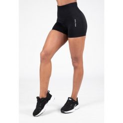 Quincy Bezszwowe Szorty - Czarny. Czarne obuwie sportowe damskie GORILLA WEAR, bez wzorów, sportowe, na fitness i siłownię. Za 193.00 zł.