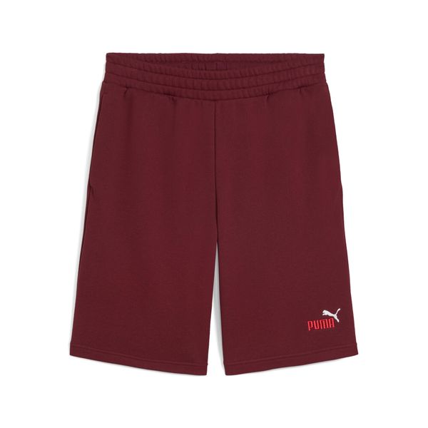 Szorty Puma ESS 2 Color No. 1 10. Czerwone krótkie spodenki sportowe męskie Puma, xl, bez wzorów, z bawełny. Za 132.40 zł.