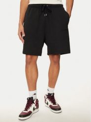 Nike Szorty sportowe FJ0700 Czarny Regular Fit. Czarne krótkie spodenki sportowe męskie Nike, l, bez wzorów, z bawełny. Za 299.99 zł.