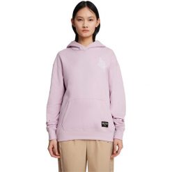 Bluza z kapturem Puma X Sophia Chang Graphic Hoodie, Kobiety. Czerwone bluzy damskie Puma, m, bez wzorów, z bawełny, z kapturem. W wyprzedaży za 390.00 zł.