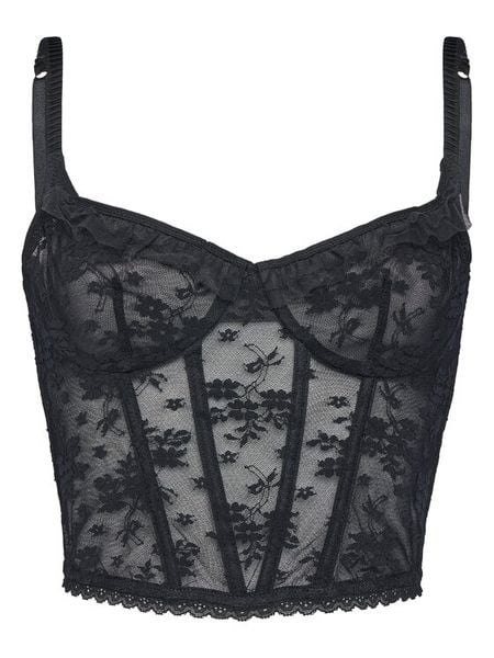 Hunkemöller Biustonosz z fiszbiną Darcy 302364 Czarny. Czarne biustonosze Hunkemöller, bez wzorów, z syntetyku. Za 129.99 zł.