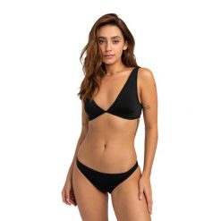 Dół od stroju kąpielowego Billabong Sol Searcher Tropic. Czarne bikini damskie Billabong, xs, bez wzorów. Za 56.99 zł.