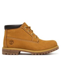 Trapery Timberland. Brązowe śniegowce i trapery męskie Timberland, bez zapięcia. Za 829.99 zł.