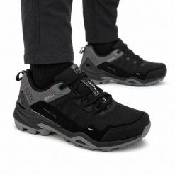 Buty męskie trekkingowe DK VENOM Softshell. Czarne trekkingi męskie DK, trekkingowe. Za 199.00 zł.