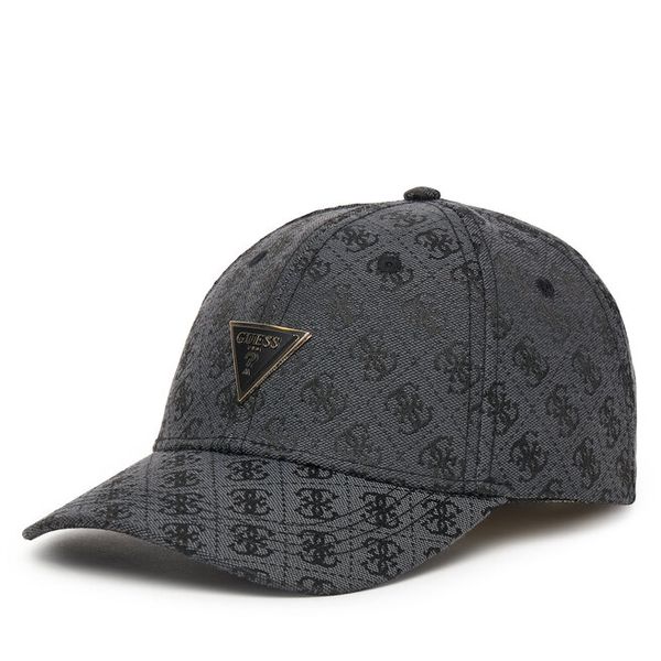 Czapka z daszkiem Guess. Czarne czapki i kapelusze damskie Guess, z aplikacjami. Za 114.99 zł.