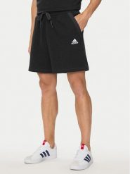Adidas Szorty sportowe Seasonal Essentials IW6360 Czarny Regular Fit. Czarne krótkie spodenki sportowe męskie Adidas, m, bez wzorów, z bawełny. Za 109.99 zł.