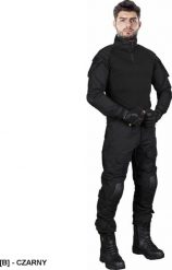 R.E.I.S. TG-PROTECT - Ubranie ochronne Tactical Guard, w skład którego wchodzi bluza i spodnie do pasa - czarno-szary 3XL. Brązowe bluzy męskie R.E.I.S., m, bez wzorów, z dresówki, bez kaptura. Za 234.68 zł.