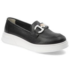 Czarne Mokasyny S.Barski Wygodne Wsuwane Obuwie Damskie. Czarne mokasyny damskie S.BARSKI, eleganckie. Za 209.00 zł.